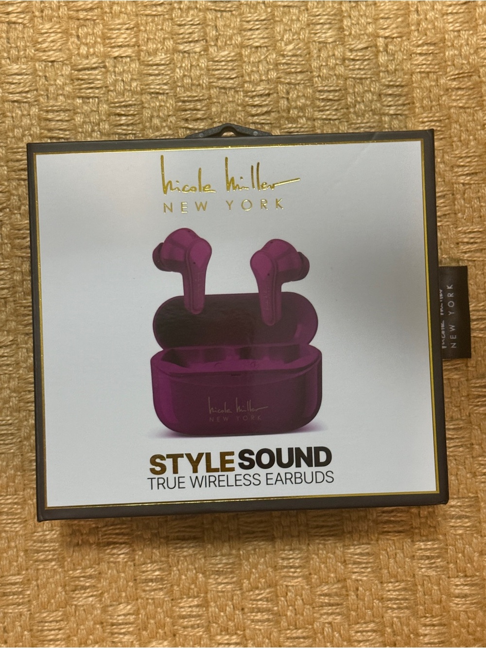 Nichole Miller - True Wireless Earbuds - Berry/Magenta